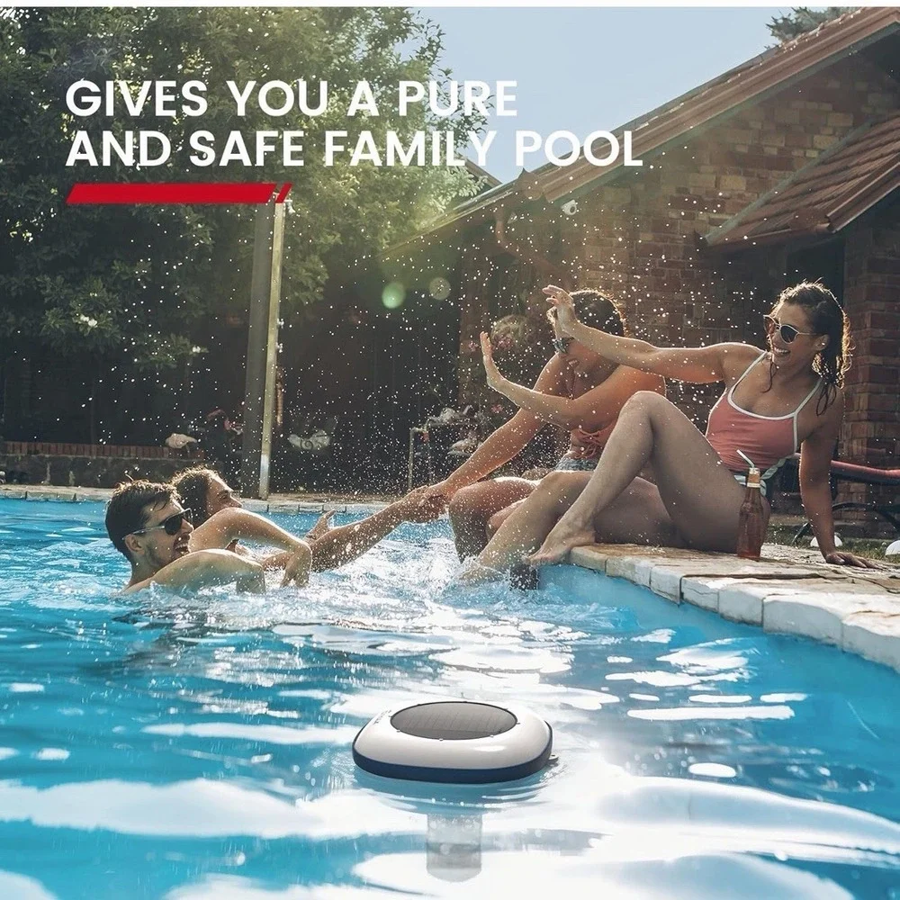PI30 Solar Pool Ionizer – Floating Copper Purifier for Pools up to 45,000 Gallon